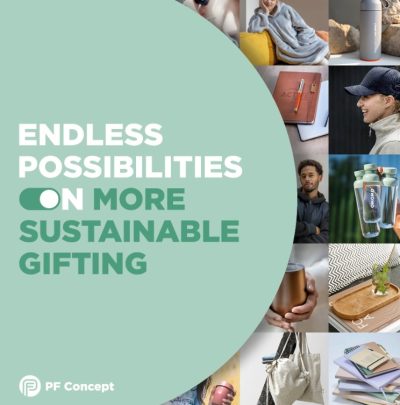PF sustainable gifting 2024 forside